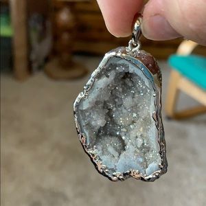 Crystal Geod Pendant
